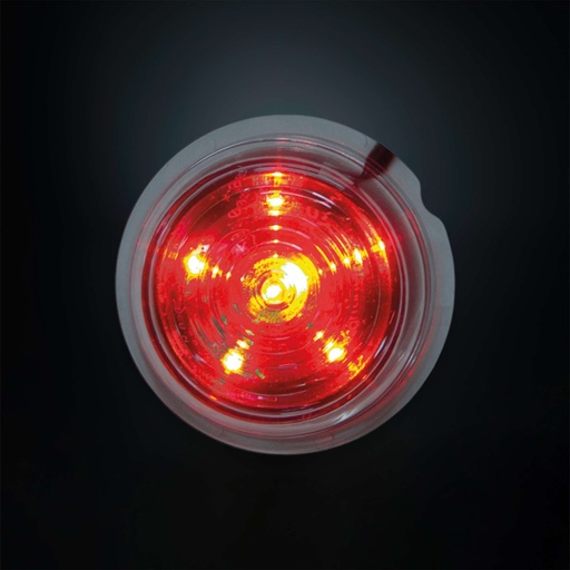 [5800407005] Viking 6 LED Unit Red | Clear Lens | 0,5m Cable