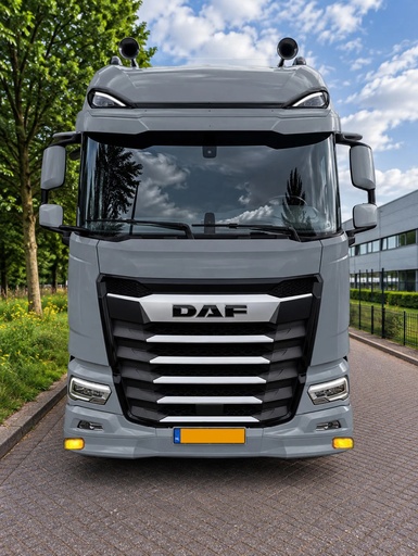 [2DFOSNGDTLGT5] Bumper Spoiler for DAF NGD 2026+ XF/XG/XG+ | Type 1 | 2x Yellow Talmu