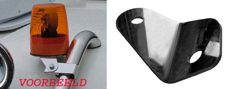 [BABS] Stainless Steel Angle Mounting Plate for Beacon