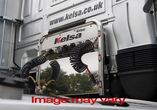 [DAS03/6] Stainless Steel AirBar for DAF XF106 | 6 Red LEDs