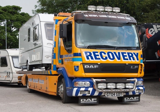 HiBar Aluminium - DAF LF mit Sonnenblende