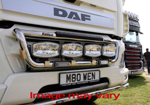 Aluminum MultiBar for DAF CF Euro 6 with Construction Bumper