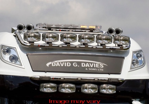 [82DTS01] Stainless Steel BeaconBar for DAF XF105 & 106 Super Space Cab