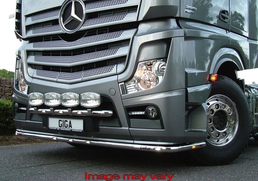 [MBLS13/A] LoBar St. Steel - Mercedes Actros MP4 Big/Giga/StreamSpace 2.5 2011+ - 7 Amber LED
