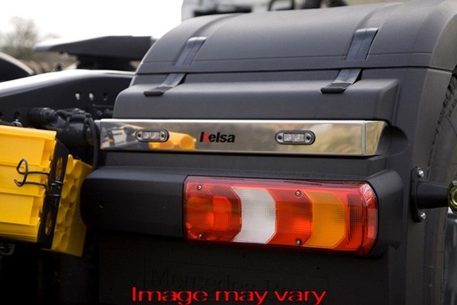 [MBWS13] WingBars St. Steel - Mercedes Actros MP4 - 2 Red LED
