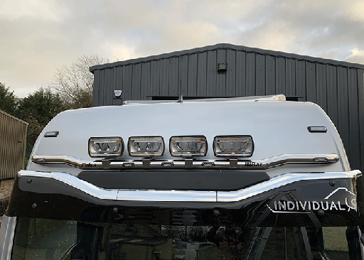 HiBar Edelstahl - MAN TGX, V- Modell