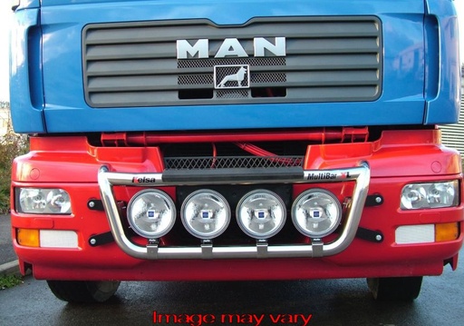 Stainless Steel MultiBar XL for MAN TGL & TGM Sleeper Cab 2005-2012