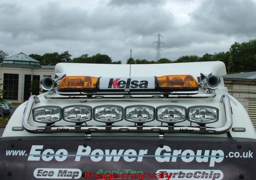 [82MTS02] Stainless Steel BeaconBar for MAN TGA & TGX XXL