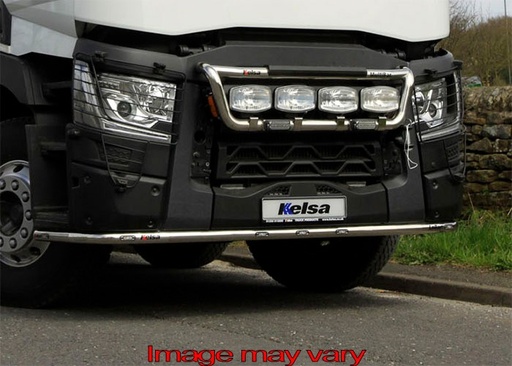 [RLS14/W] LoBar St. Steel for Renault C Series | 5 White & 2 Amber LEDs