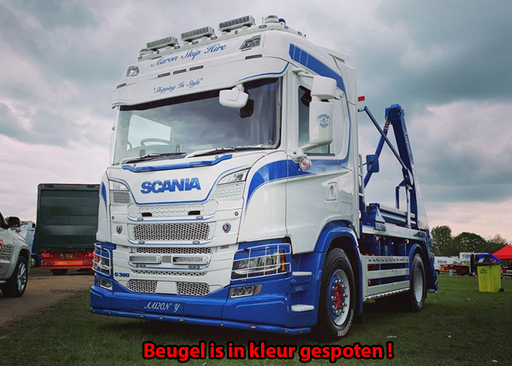 [82SLS24/W] (St Steel) (SLS24/W) MEDIUM P40 Bumper LoBar - Scania R&S NextGen