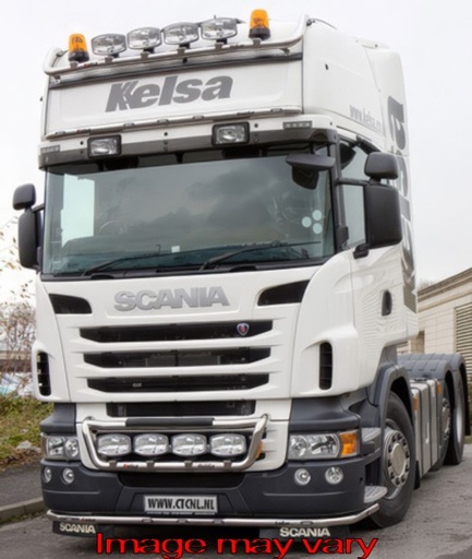 [82SMS05] St. Steel Multibar for Scania R Series Type 2 (high bumper)