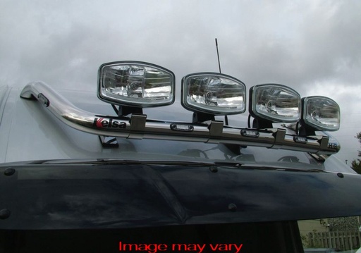 Stainless Steel HiBar for Mercedes Sprinter High Cab 2007+ | Drop-Down