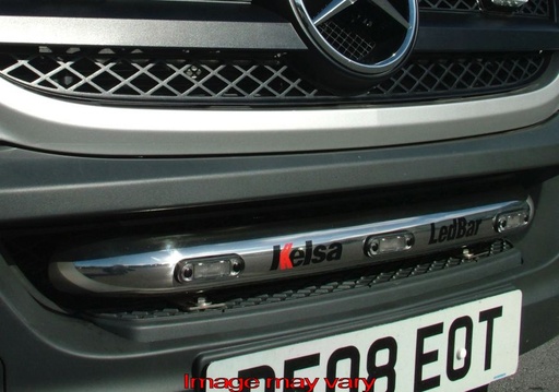[SPLEDS/A] Stainless Steel LedBar for Mercedes Sprinter 2007+ | 3 Amber LEDs