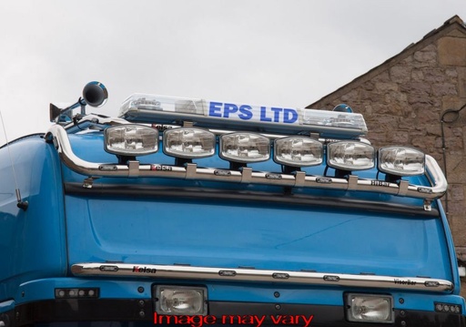 [STS10] Stainless Steel BeaconBar for Scania 4/R-Series | Drop-Down