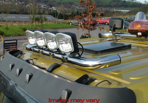 Stainless Steel HiBar for Volvo FM/FH Low Cab | Narrow Model