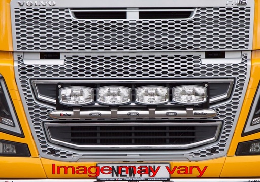 [VMBS21] Stainless Steel MiniBar for Volvo FH4/4B | Narrow | High Mounting