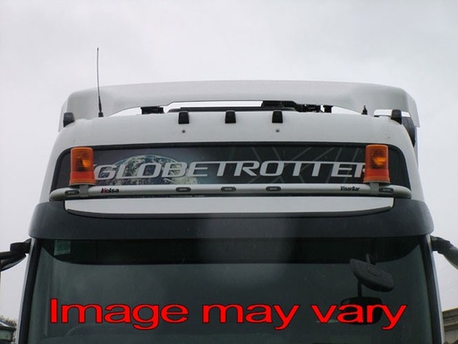 [82VVA02/A] Aluminum VisorBar for Volvo FM/FH3 | 5 Amber LEDs