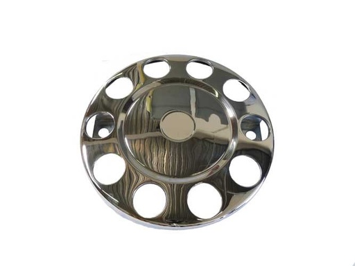[31015822] Closed Center Wheel nut Protector Ring 22.5" with Circle for Aluminum Rims | 10x335mm