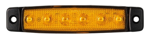 [463560005] Dasteri marker light 6-LED 24V - Amber