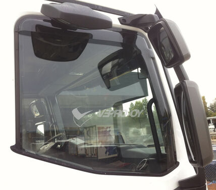 [43257272] Side Window Deflectors for Renault T Series | Tape Mounting
