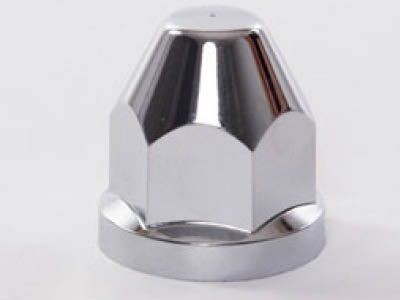 [31101327] Plastic Wheel Nut Cover Chrome | Ø27mm - 40mm High