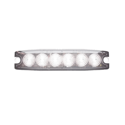 [4635013W] 6-LED Ultra Thin Strobe Light - White