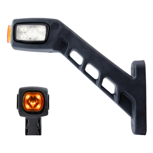 [5900006] Freedom 3-Color LED Side Marker Light 191mm | Right
