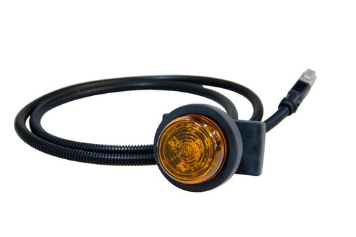 [5800421] Viking 6 LED Unit Amber with Rubber Arm & 1500mm Cable