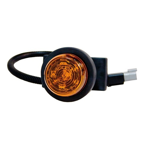 [5800422] Viking 6 LED Unit Amber with Rubber Arm & 400mm Cable