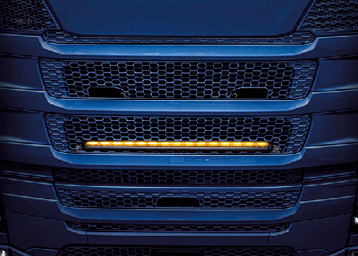 [5809213-SCKIT] Frontgrill Kit for Scania NextGen Siberia Night Guard single row 32"