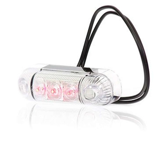 [5800285] 3-LED Surface-Mounted Position Light 12-24V - Red