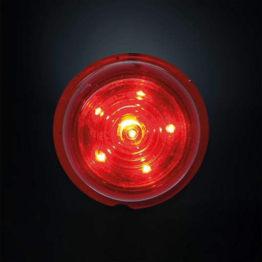 [5800401] Viking 6 LED Unit Red | Red Lens | 5m Cable