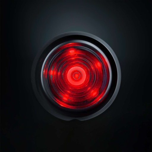 [5800410] Dark Knight Viking 6 LED Unit Red | Smoke Lens | 5m Cable