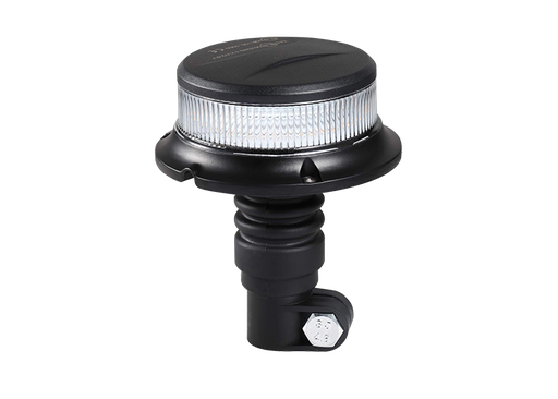 [5809095] LED Beacon Light - Amber LEDs with Clear Lens | Pole Mounting