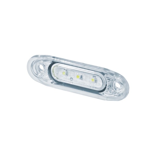 [5810023] 3-LED SLD Marker Light | White 12-24V