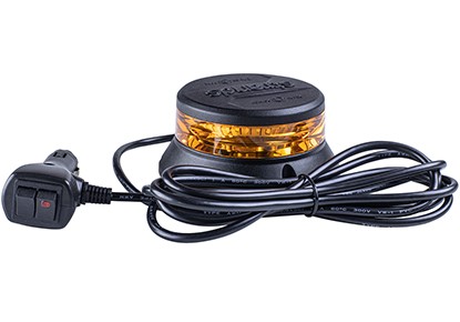 [5850932] AMBRA warning light Amber LED | Magnet Mount + Cig Plug Adapter