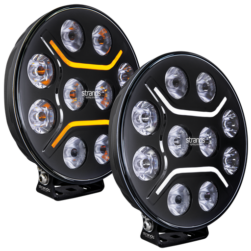 [5270928] Dark Knight Intese 9'' Full LED Fahrlicht