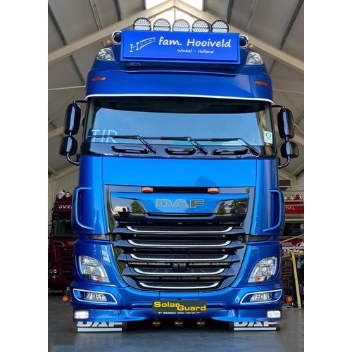 [2DFXF06TLT2W] Bumper Spoiler for DAF XF106 | Type 2 | 2x White Talmu