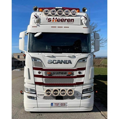 [2SCNGOSXST5] Bumper Spoiler for Scania NextGen with Low Bumper | Type 5 Short