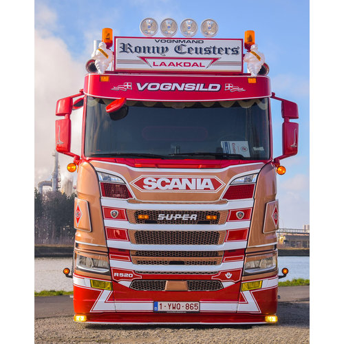 [2SCNGOSXST6] Bumper Spoiler for Scania NextGen with Low Bumper | Type 6
