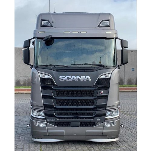 [2SCNGXXOS2NG] Bumper Spoiler for Scania NextGen with Low Bumper | Type 1 | 2 Lightholes
