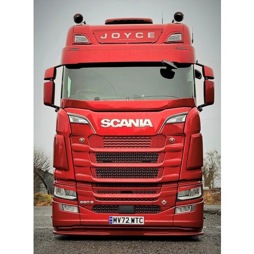 [7SCNG2AXXML] Sunvisor for Scania NextGen | With Line | 2 Lightholes