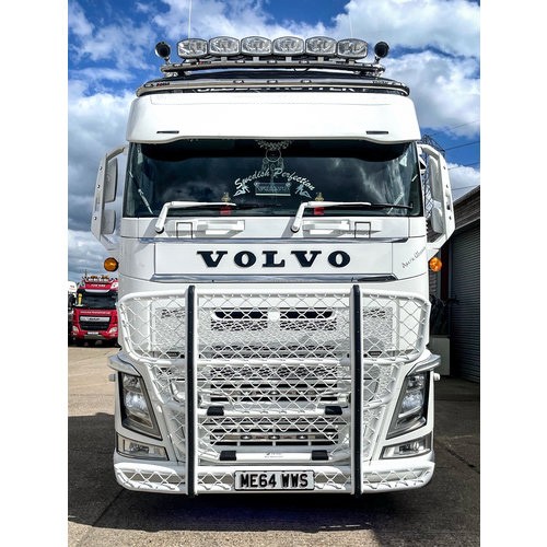 [7VFH4CPXLO2] Sunvisor XXL for Volvo FH4 | 2 Bottom Lightholes