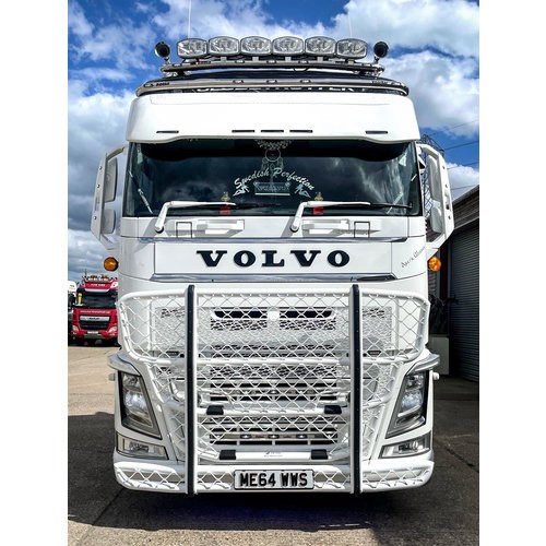 [7VFH4CPXLO5] Sunvisor XXL for Volvo FH4 | 5 Bottom Lightholes