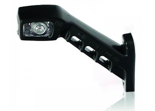 [5800361H-2] 3-Color LED Side Marker Light 185mm | Right (+2 Meter Cable)