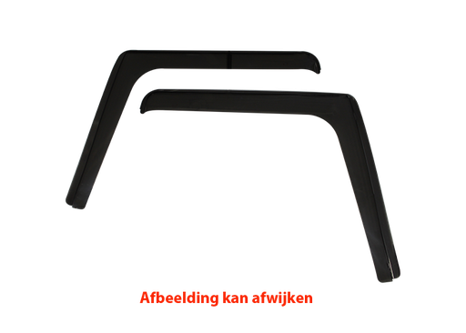 [43435372] Side Window Deflectors for Ford Transit 2000-2014 | Push-in Mounting