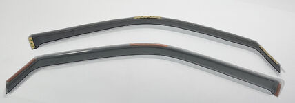 [43156772] Side Window Deflectors for Volkswagen Transporter T5 &T6 2010+ | Tape Mounting