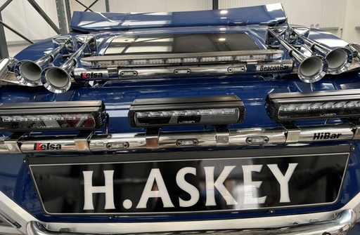 [82DTA20] Aluminum BeaconBar for DAF XF/XG/XG+