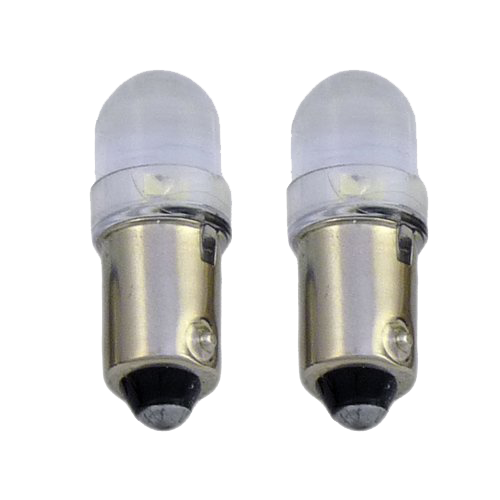 [46350283] BA9 Hi Power LED Lamps "Sidelight" | White | Set of 2 Pieces