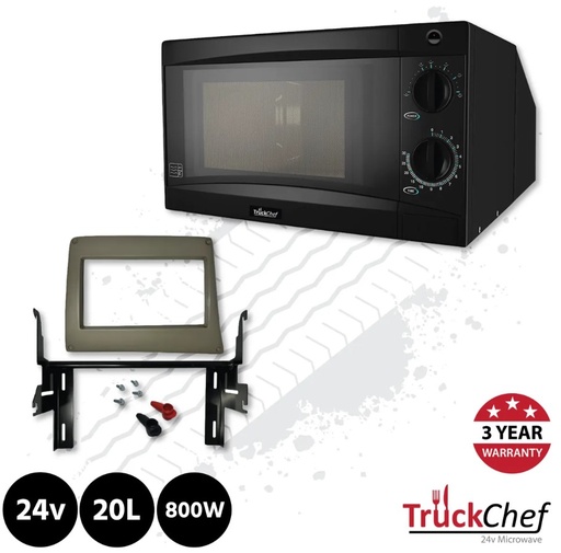 [44387051] TruckChef Microwave for Iveco S-Way